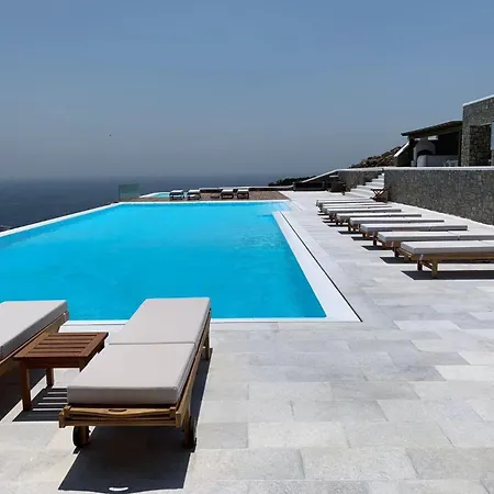 Extravagant Mykonos - 10 Bedrooms - Castillo Di Cuore - Stunning Sea Views - Agios Lazaro Вилла