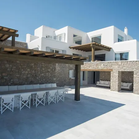 Вилла Extravagant Mykonos - 10 Bedrooms - Castillo Di Cuore - Stunning Sea Views - Agios Lazaro Псароу
