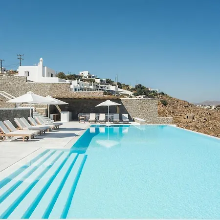 Extravagant Mykonos - 10 Bedrooms - Castillo Di Cuore - Stunning Sea Views - Agios Lazaro Вилла *