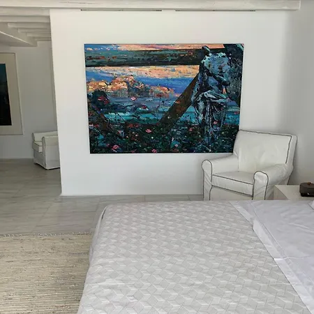 别墅 Extravagant Mykonos - 10 Bedrooms - Castillo Di Cuore - Stunning Sea Views - Agios Lazaro