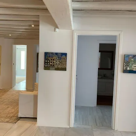 Willa Extravagant Mykonos - 10 Bedrooms - Castillo Di Cuore - Stunning Sea Views - Agios Lazaro Psarrou