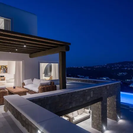 Extravagant Mykonos - 10 Bedrooms - Castillo Di Cuore - Stunning Sea Views - Agios Lazaro *