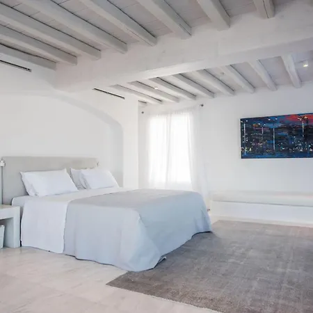 Willa Extravagant Mykonos - 10 Bedrooms - Castillo Di Cuore - Stunning Sea Views - Agios Lazaro *